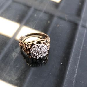 10k Gold Men’s ring with diamonds